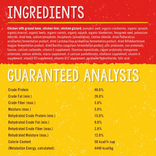 Stella & Chewy'S FDCM-18 Freeze Dried Raw Chewy’S Chicken Meal Mixers – Dog Food Topper thumb #2