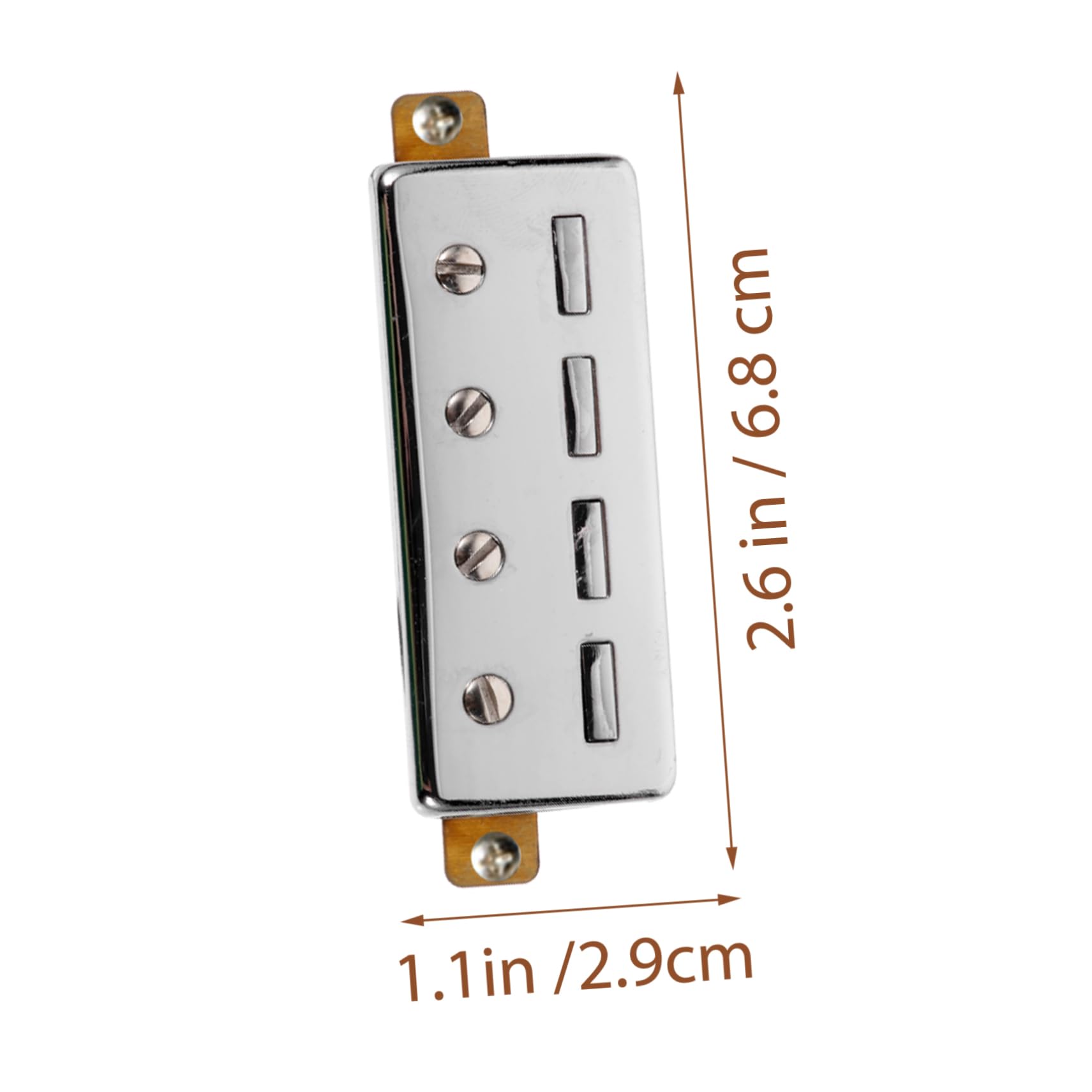 Toddmomy Gmb16 Electric Bass Pickup 4-string Guitar Parts Plastic Pre-wired Harness Replacement Random Color