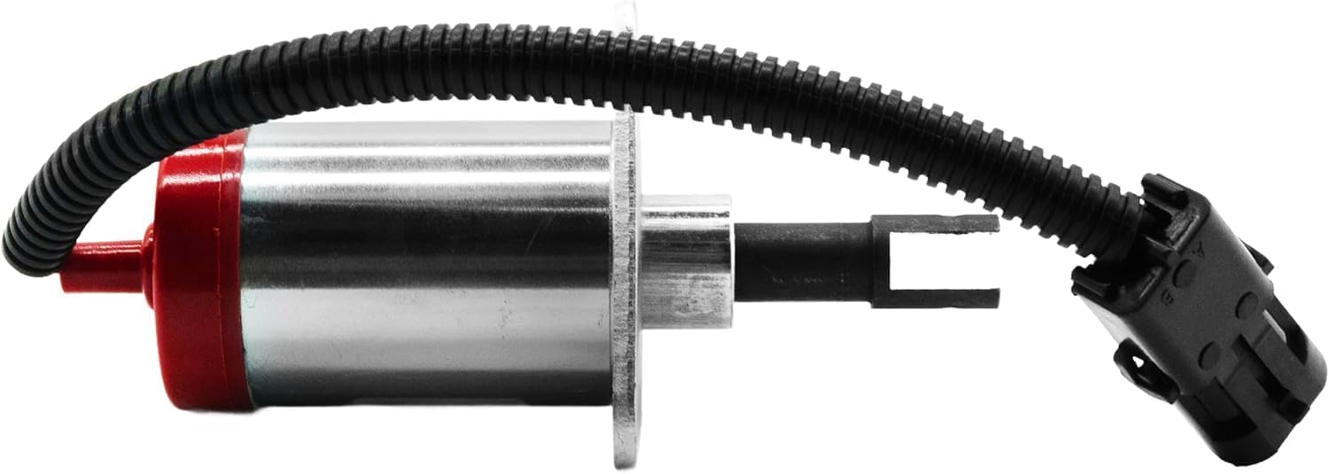 RE526570 12V Engine Stop Solenoid Valve for John Deere 315 317 320 325 328 CT315 CT322 CT332