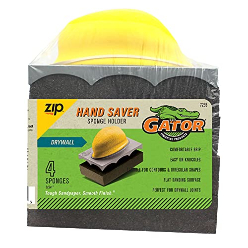 Gator Zip Hand Saver Drywall Sanding Sponge Holder Kit