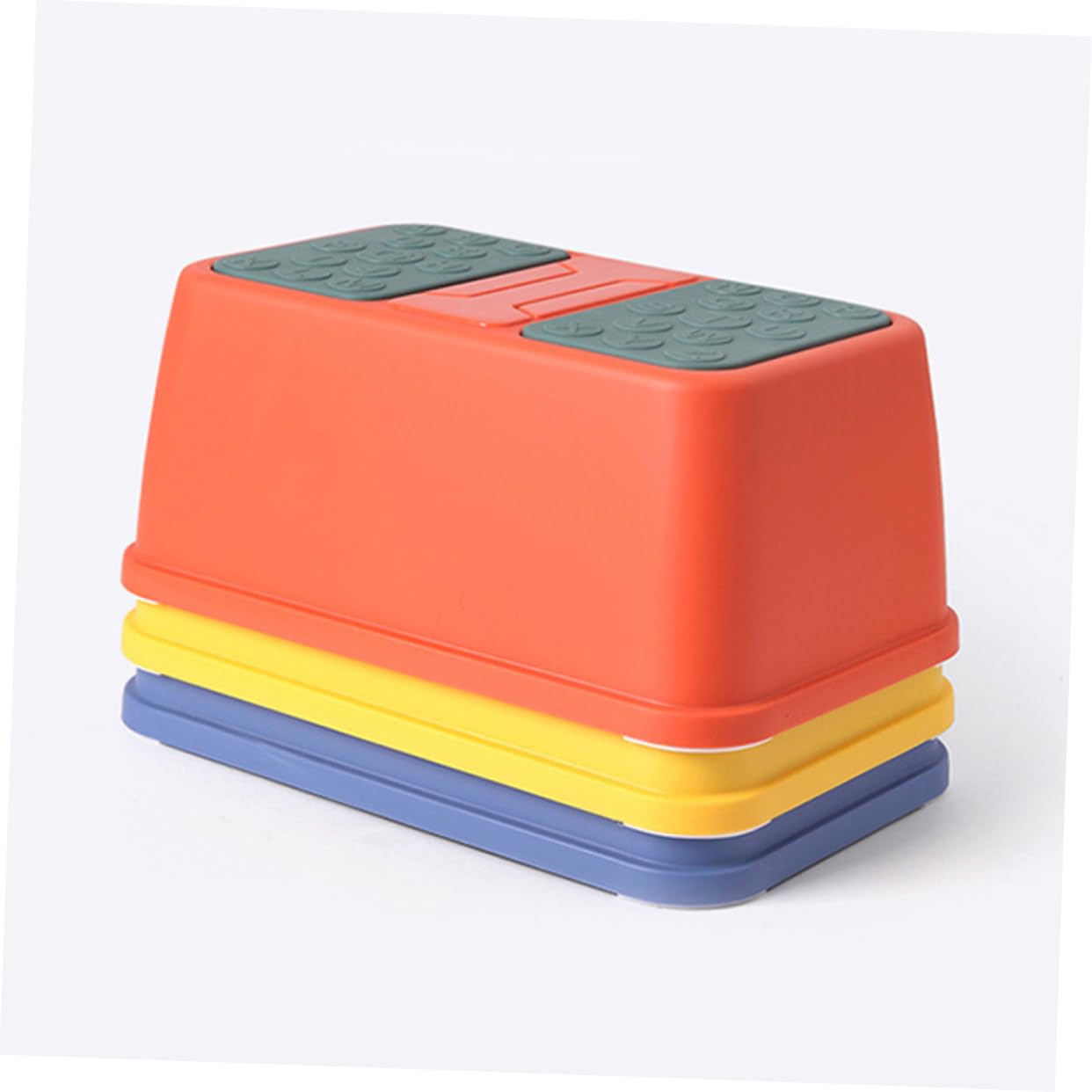 Veemoon Niños 1 Pc Taburete De Armario Taburete De Cocina Taburete Pequeño Taburete De Baño Reposapiés De Una Sola Capa Pequeña Escalera Antideslizante Niño Taburetes para Niños