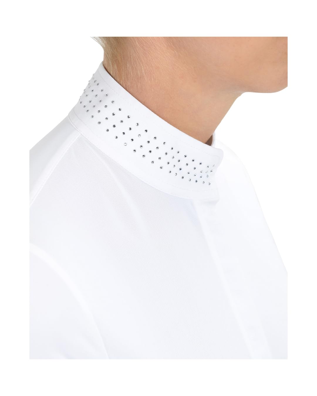 Damen Turniershirt München Kurzarm, leichtes und atmungsaktives Reitshirt für Turnier und Training im Sommer
