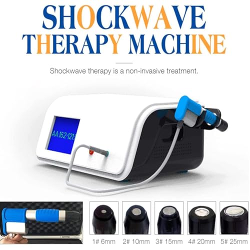 Máquina de Terapia por Ondas de Choque, Máquina de Terapia Extracorpórea de Ondas de Choque, para Disfunción Eréctil y Alivio de Dolor en Codo, Fascitis Plantar, Azul miniatura 5