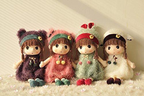 Hwd 24'' Kawaii Plush Girl Toys Doll, Good Dolly Gifts For Children Kids Baby .(Purple) #TOP4