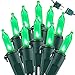 Brizled St. Patrick's Day Green Lights, 33ft 100 LED Mini Christmas Light Set, Connectable 120V UL Certified Energy Efficient LED String Lights for Indoor Outdoor, Garden, Patio, Holiday Decorations