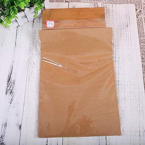 Image of Food Basket Liners, Grease Resistant Wax Paper Sheets for Food, Oil Resistant Paper for Chips, Fried Chicken Sandwich Wrapping Paper for Party Not for Baking Oven /Air Fryer by FUNZON (Brown)