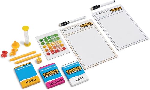 Miniatura 5 de Juego de fiesta Toodles - Divertido juego de dibujo para una noche de juegos. Juego cooperativo, divertido juego familiar para niños y adultos, a