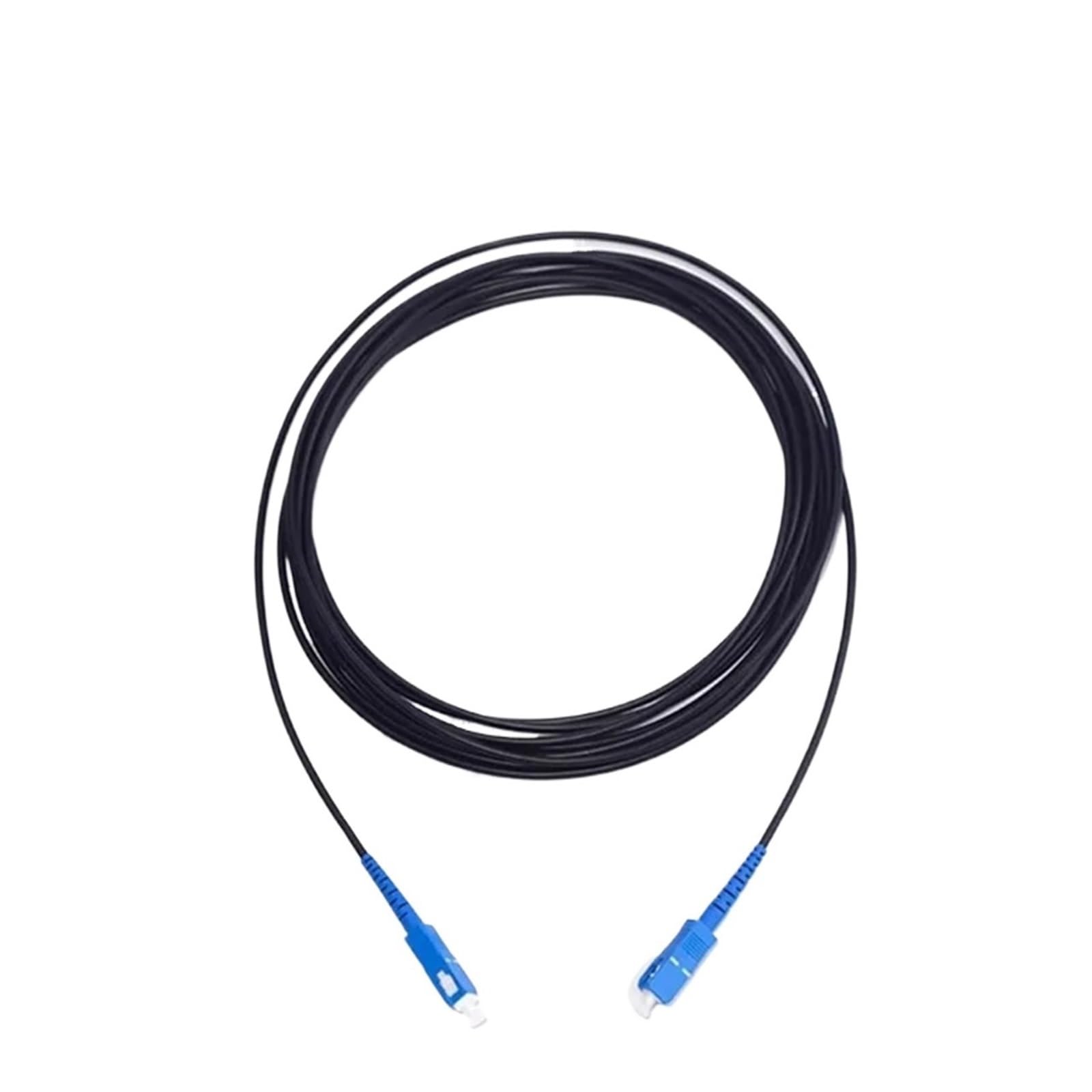 Câble de raccordement en fibre optique blindée pour champ extérieur (SC-SC 15 m)