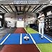 TUBAGOU Heavy-Duty Baseball Batting Hitting Mat 12' x 6' Baseball Softball Turf Training Mat Regulation Size with Home Plate Non-Slip Bottom Thickening Design Suitable for Indoor and Outdoor Use