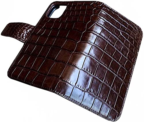 Étui à rabat Alligator pour iPhone 13 Mini, idéal pour vos réunions d'affaires
