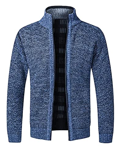 Evoga Maglione Cardigan Uomo Slim Fit Invernale