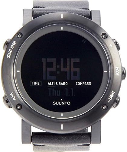 قیمت و خرید ساعت مردانه Suunto Essential Carbon Digital SS Leather Multi  Quartz SS021215000 برند SUUNTO | مالتینا