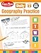 Evan-Moor Daily Geography Practice, Grade 4, Homeschooling and Classroom Resource Workbook, Reproducible Worksheets, Teaching Edition, USA, World, Continents, Oceans, Countries