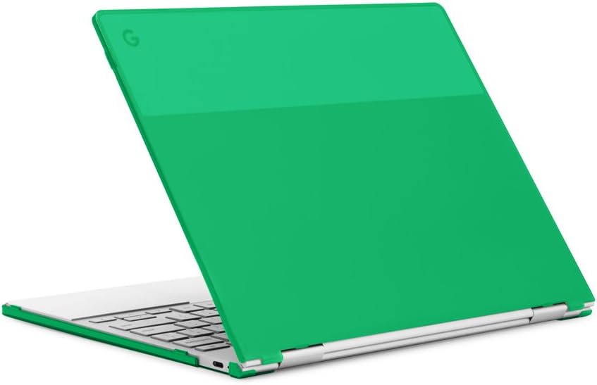 mCover Case Compatible for 2017~2019 12.3" Google PixelBook Chromebook Notebook Computer ONLY (NOT Fitting Other Google Models) - Green