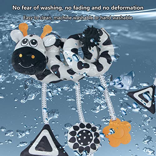 Carrinho de Brinquedo Atividade - Cadeirinha de Carrinho Brinquedos Vaca | Acessórios para assento d