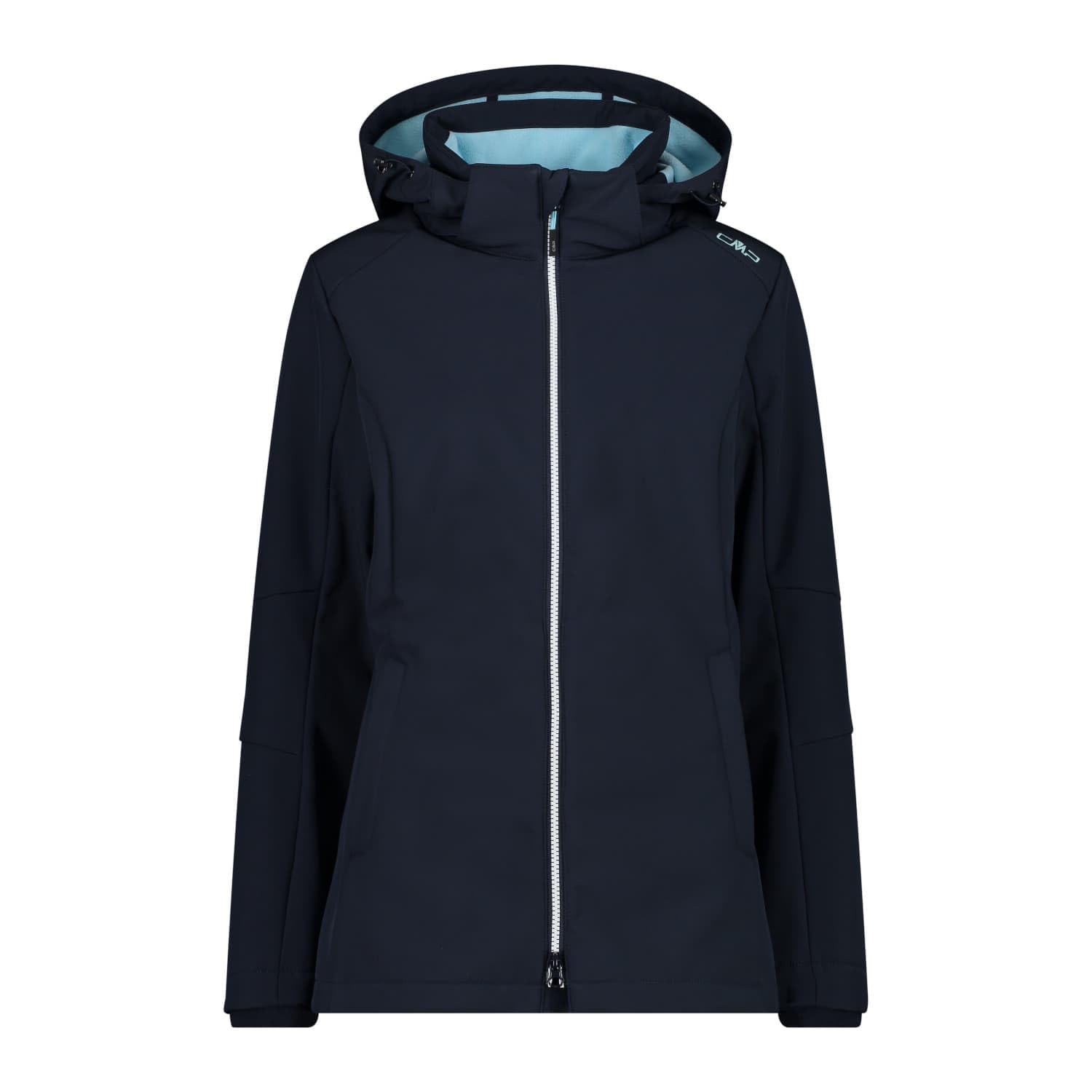 CMP - Woman Jacket Zip Hood, B.Blue-Anise, XXS