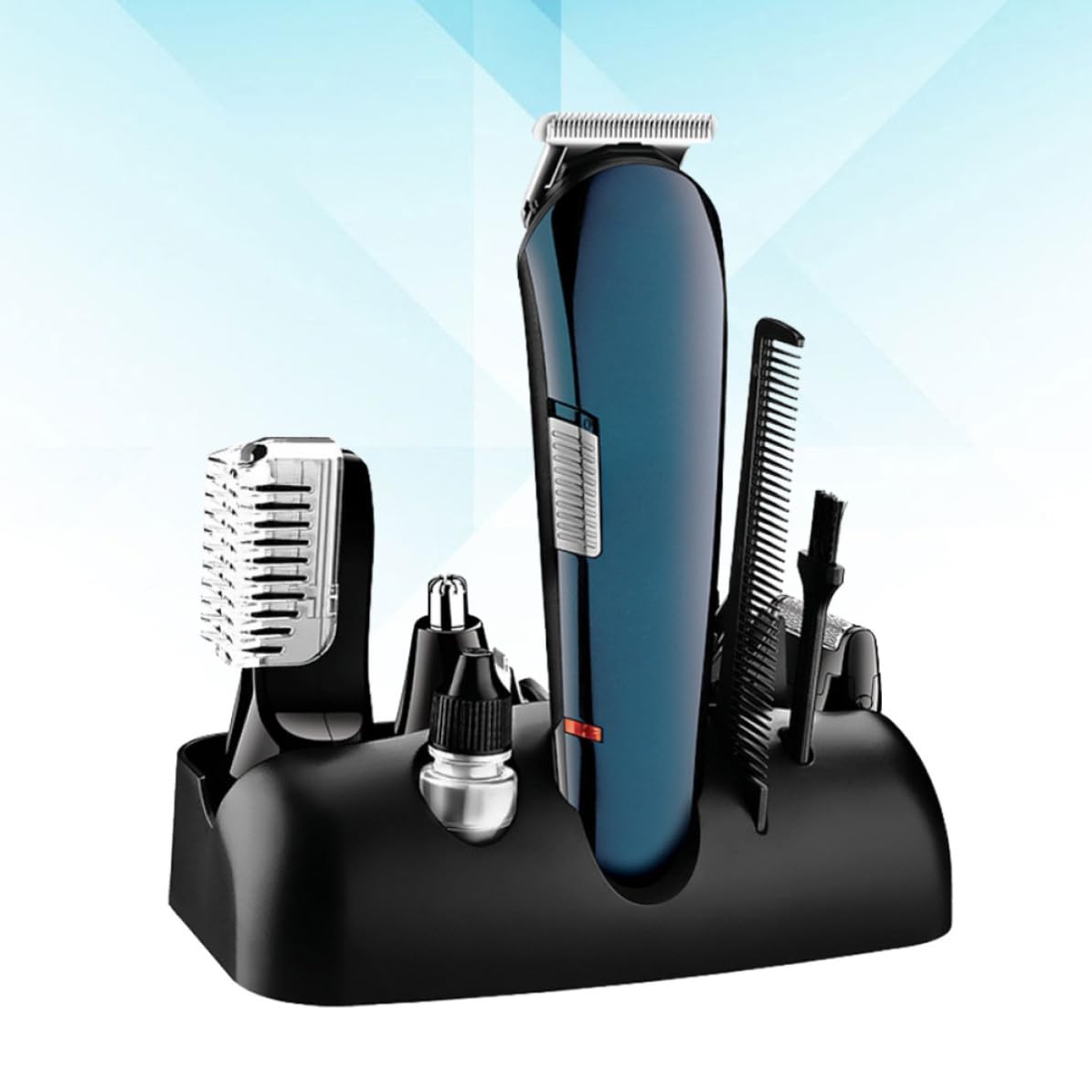 Recortador Recargable de Vello Nasal de Acero Inoxidable para Hombres | Cortapelos Nariz Hombre Recargable, Cuchillas Precisas, Uso Eléctrico para Recorte Preciso
