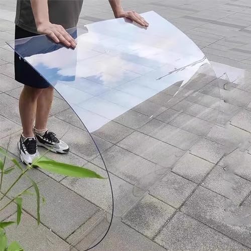 Lámina de policarbonato transparente de 1,0 mm para techos y cubiertas 2