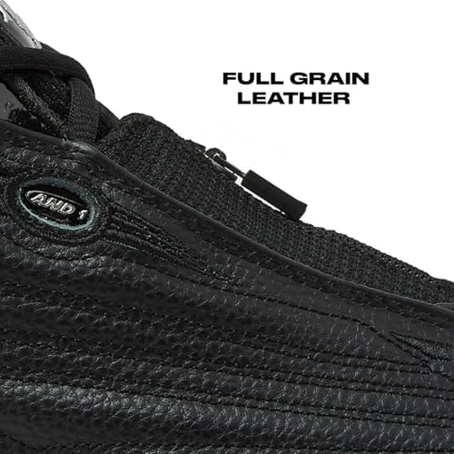 AND1 Mad Game Pro Mens Basketball Shoes, White or Black Basketball
