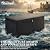 YITAHOME 110 Gallon Outdoor Deck Box, Waterproof Resin Storage Box with Lock, Lockable Patio Furniture Bin, 2-Person Bench Seating for Outdoor Cushions, Garden Tools & Sports/Pool Supplies, Black