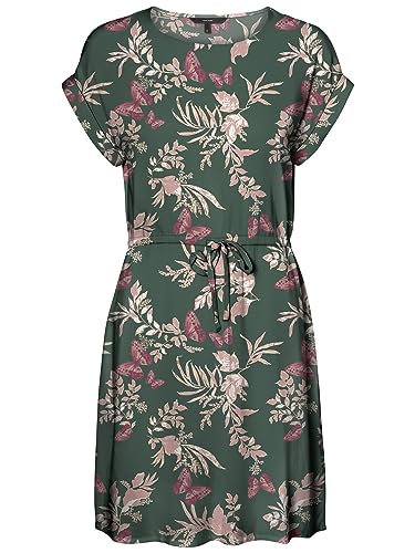 VERO MODA VMEASY Joy S/S TIE Short Dress WVN GA
