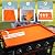 MLMTFI 36 Inch Blackstone Griddle Cover Full-Edge Protection Silicone Mat for Griddle Heavy Duty Food Grade Blackstone Accessories Top Cover With Handles For Outdoor Grill Barbecue Party - ORANGE