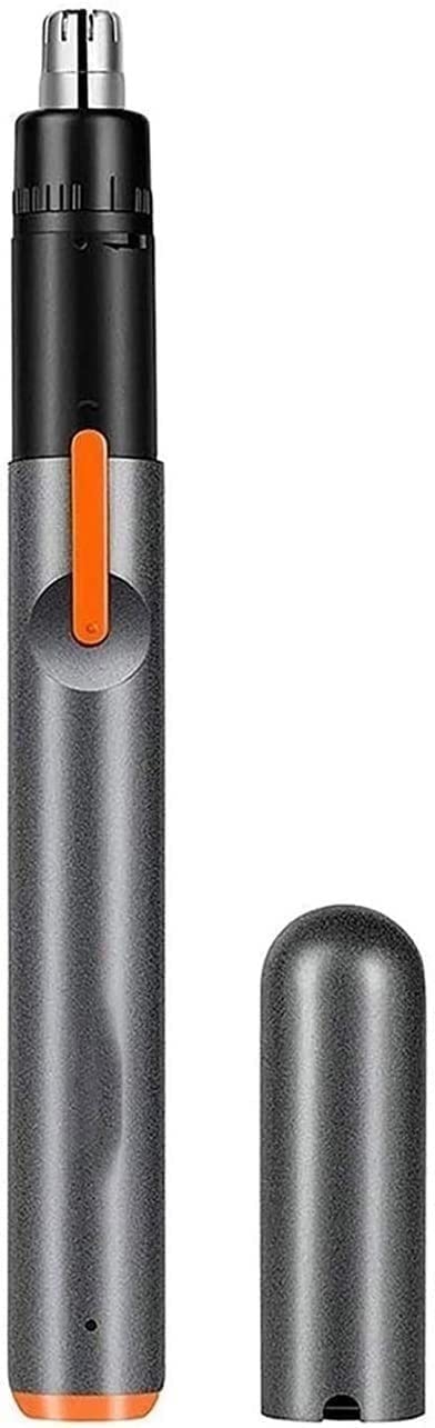 Rasatore per peli del Naso, Trimmer for Sopracciglia Professionale Ricaricabile Tramite USB Multifunzione, Sistema di Pulizia Intelligente for la rimozione dei peli del Viso indolore