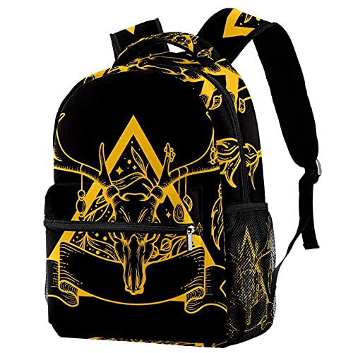 Sac à dos mignon motif tête de cerf parfait pour les sorties des filles et des garçons