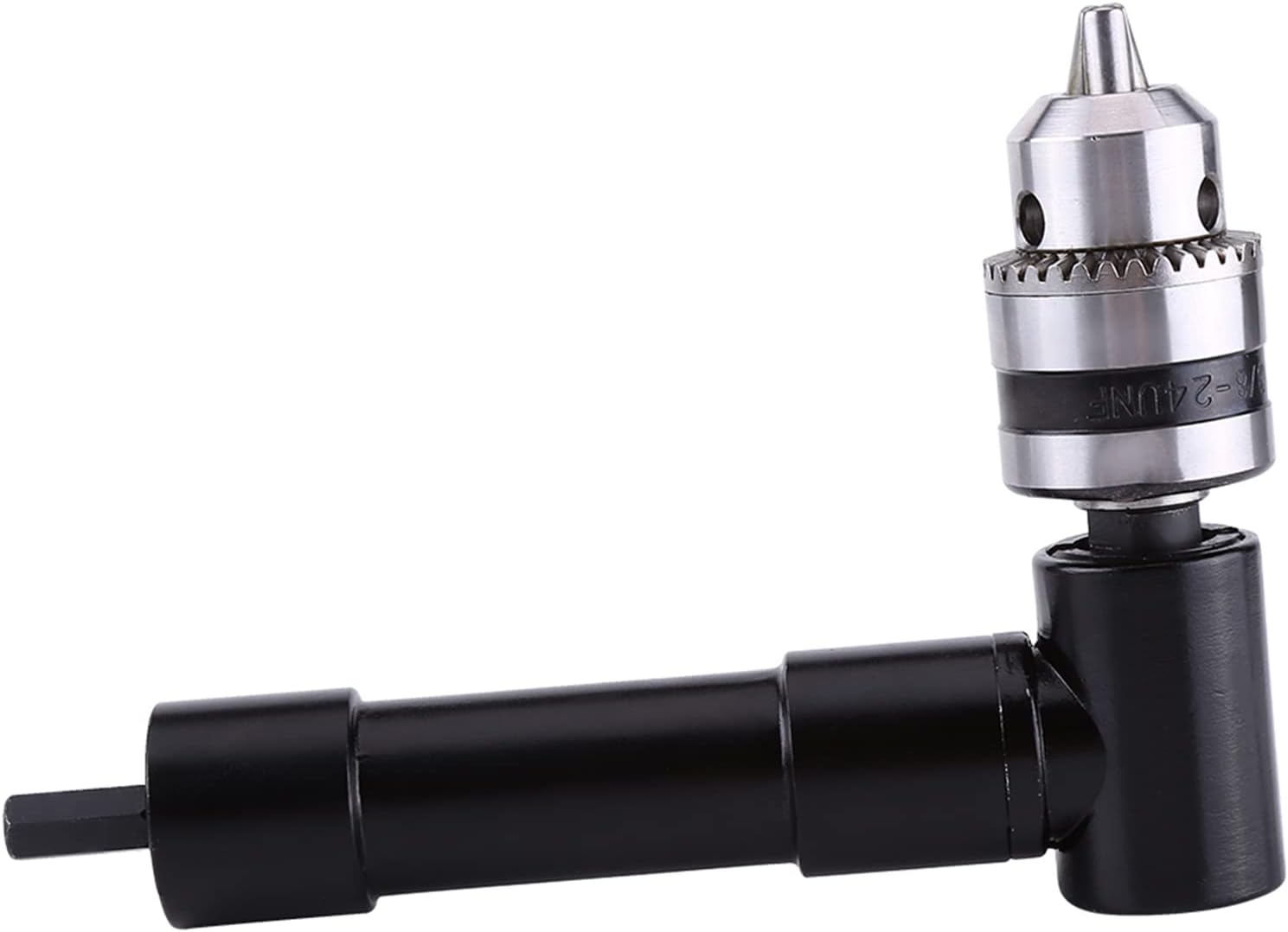 Hapivida Right Angle Drill Adapter, 8mm Hex Shank 90 Degree Attachment Extension Tool for Electric Drills Fitting Tight Spaces