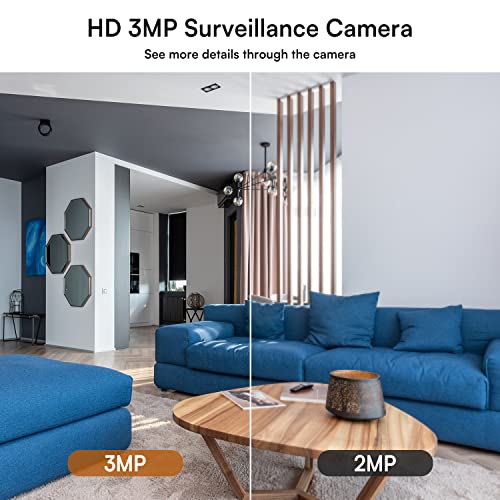 Xvim Wireless Wifi Light Bulb Camera, 3Mp Light Bulb Security Camera, 360° Pan/Tilt Indoor Outdoor Security Camera, Motion Detection, Night Vision #TOP6