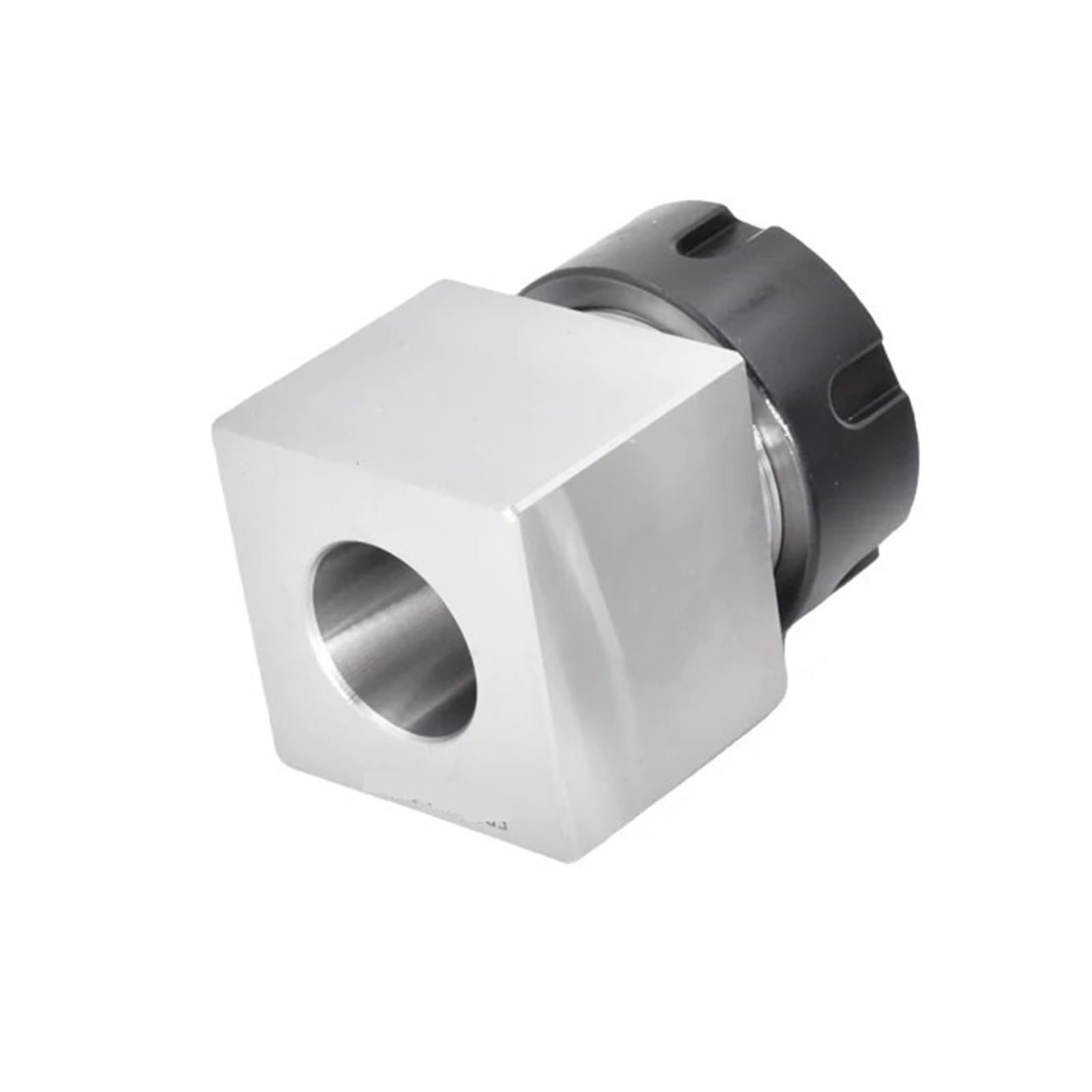 ER32 Collet Block, ER Collet Block ER25 ER32 ER40 for CNC Machine Lathe Engraving Tools(Square,ER40)