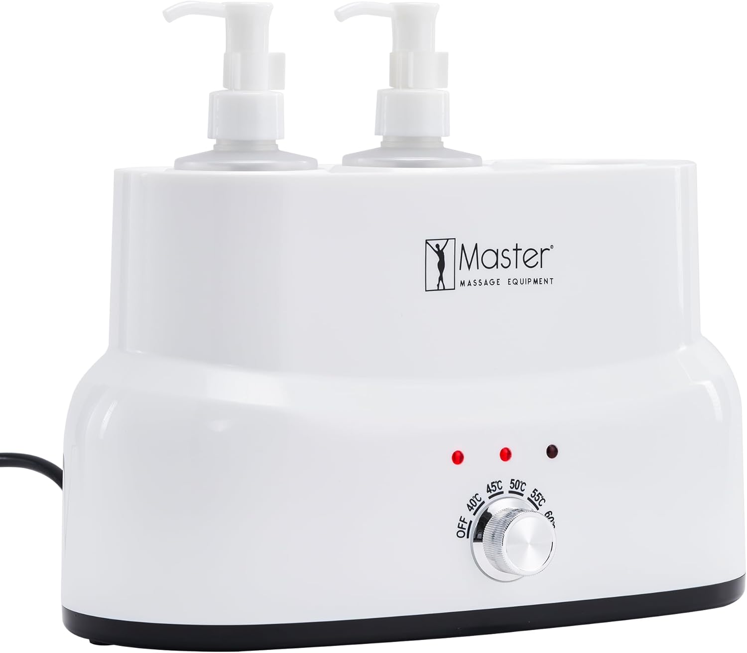 Master Massage Three Bottles Oil, Lotion, Cream Warmer Heater Salon Spa Body Therapy