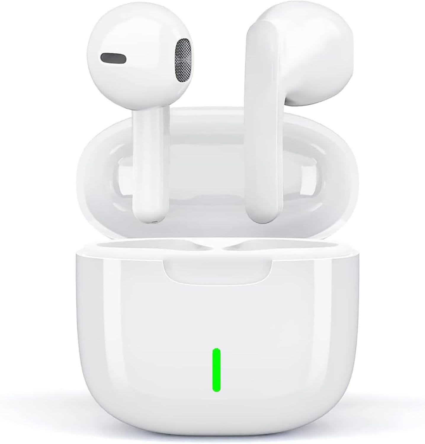 Cuffie Bluetooth 5.3 Wireless, 50 Ore Stereo HiFi, Cancellazione Rumore HD Mic, IP7 Impermeabili, In Ear per iPhone Galaxy Android