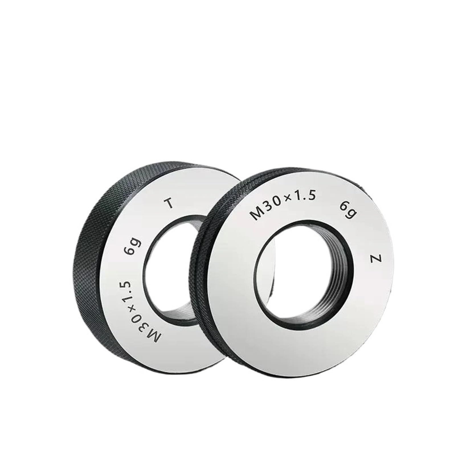 Gewinderinglehre 1SET M51-M72 Nicht Standardmäßiger Metrischer Feinzahn 6g Messwerkzeug M51M52M53M54-M72 X1,5 0, 1,25,75 2(M54x1.5 6g T Z)