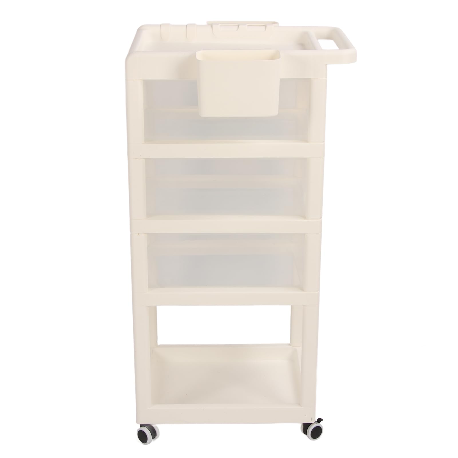 Carrello Porta Pannolini per Bambini con Ruote Carrello con Maniglia Rinforzata Carrello Multistrato per Riporre i Pannolini Organizer per Riporre i Pannolini Essenziali