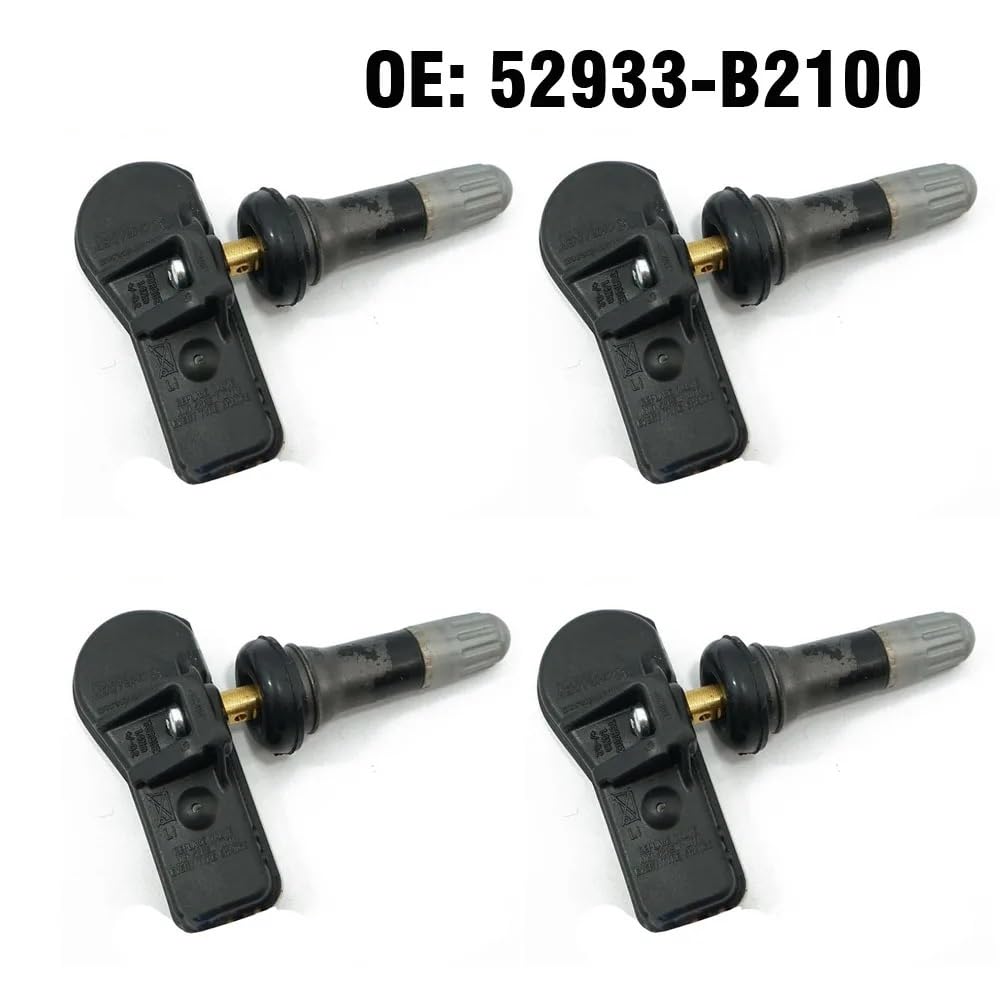Capteur TPMS Compatible Avec Hyundai Pour I10 52933-B2100 Capteur De Surveillance De La Pression Des Pneus De Voiture TPMS(4pcs)