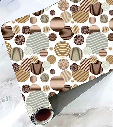 Image of CABANA HOMES Wall Stickers DIY 3D Wallpaper for Living Room (45 x 125 cm, 1 Roll) (6 sq. ft) Decorative Self Adhesive Decals Bedroom, Furniture, Wardrobe, Home Decor, White