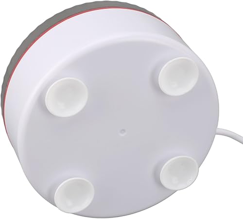 Miniatura 6 de Keenso Mini lavadora turbo portátil, multifuncional, alimentado por USB, para lavar ropa pequeña, frutas, baño, fregadero (gris)