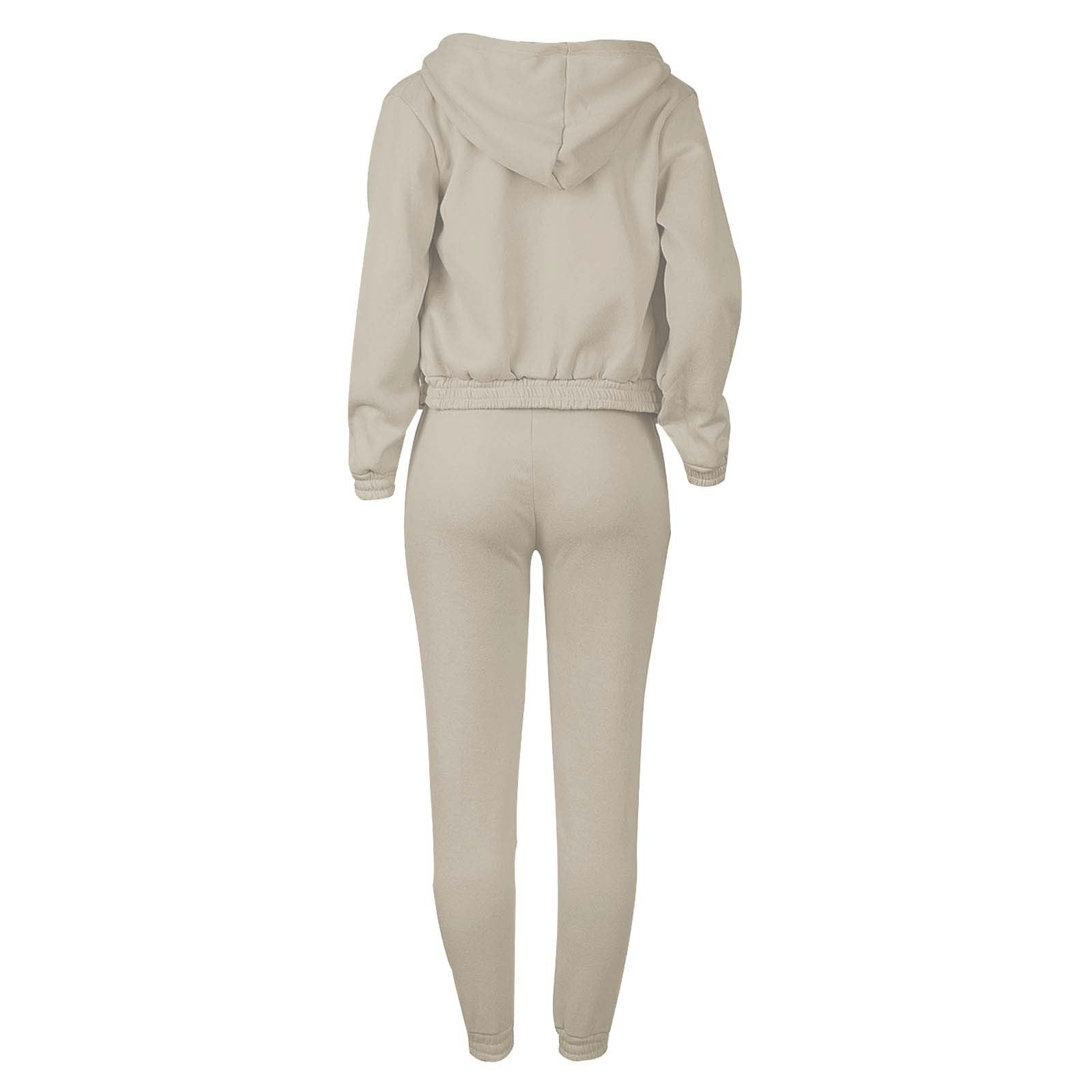 Felpa con cappuccio da donna che aggiunge calore con stampa floreale con set interno da 3 pezzi