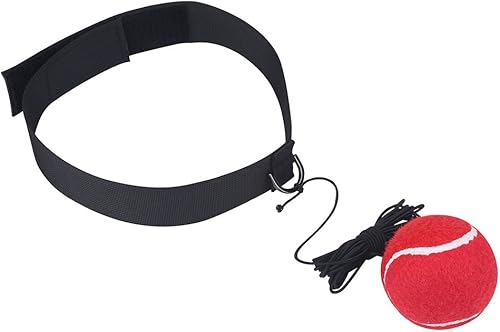 Miniatura 6 de Reflejo de pelota de lucha de boxeo, pelota de boxeo con diadema, equipo de fitness, diadema reflejante, coordinación de ojos y manos, accesorios