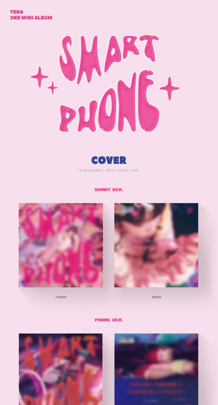 DREAMUS Choi Yena SMARTPHONE 2nd Mini Album Contents+1p Folding Poster On Pack+Tracking Sealed (SMART Version)