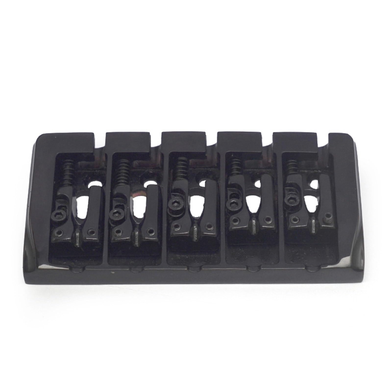 Mostkiem Gitarowym Akcesoria Zamienne Mostek Do Gitary Basowej 5 Strunowej(Black)