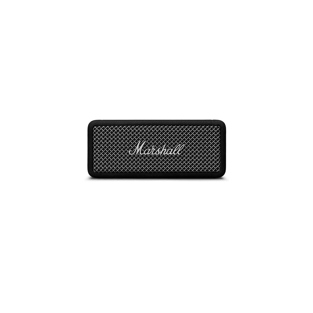 Emberton II Compact Portable Bluetooth Speaker with 30+ Hours of Playtime, (360° Sound), Dust & Waterproof (IP67) – Black & Steel.