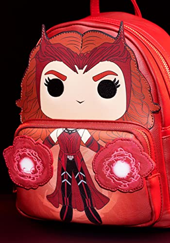 Loungefly Scarlet Witch Mini Backpack | Red Multiverse of Madness Fashion Bag Standard4