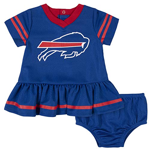 Image of NFL Baby-Girls Team Jersey Dress and Diaper Cover
