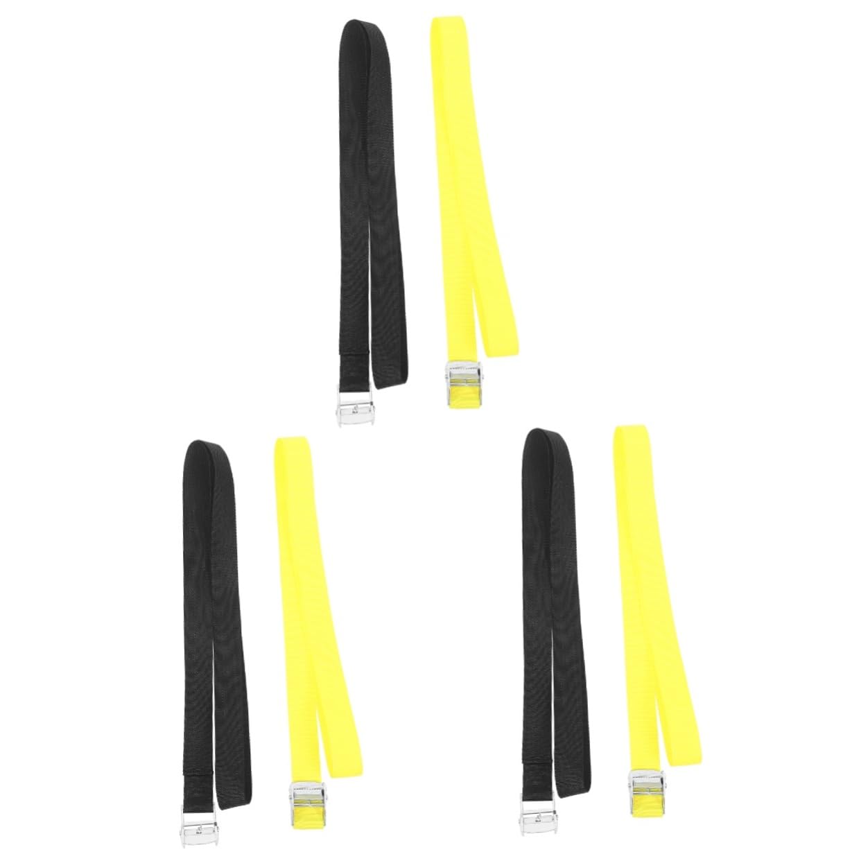 TOYANDONA 6pièces Sangles Ajustables Polyester pour Vélo Et Camion De Pratiques Et Multi-usages pour Fixation De Bagages Et Transport Objets