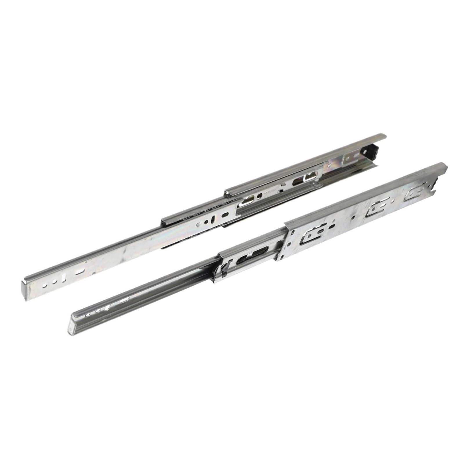 Jvnalwnkv One Color Cabinet Drawer Slide Rail，Stainless Steel Rail, Side Mount Ball Bearing Rails 2Pcs Slides Glides