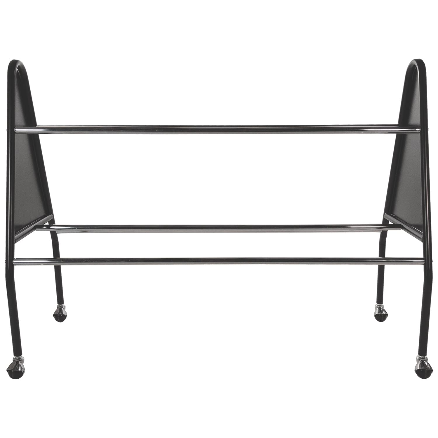 Champion Sports Steel Frame Rolling Basketball Storage Cart - Multiple Styles