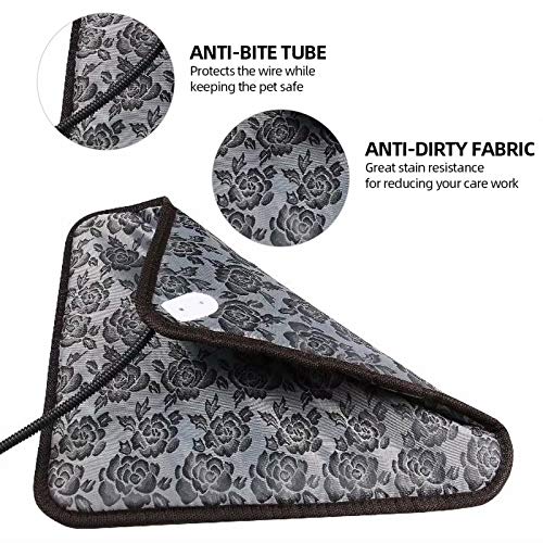 mewmewcat Pet Almofada de Aquecimento do Animal de Estimação Inverno Mais Quente Cama Mat Cobertor E