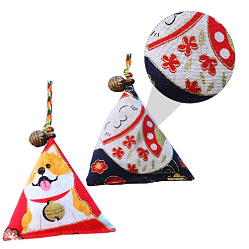 NUOBESTY 2 peças de gavetas de sachê lavanda, perfume, armários, aromas frescos, estilo japonês, amu